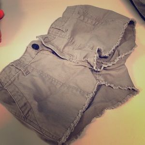 Wet Seal Cutoff Shorts